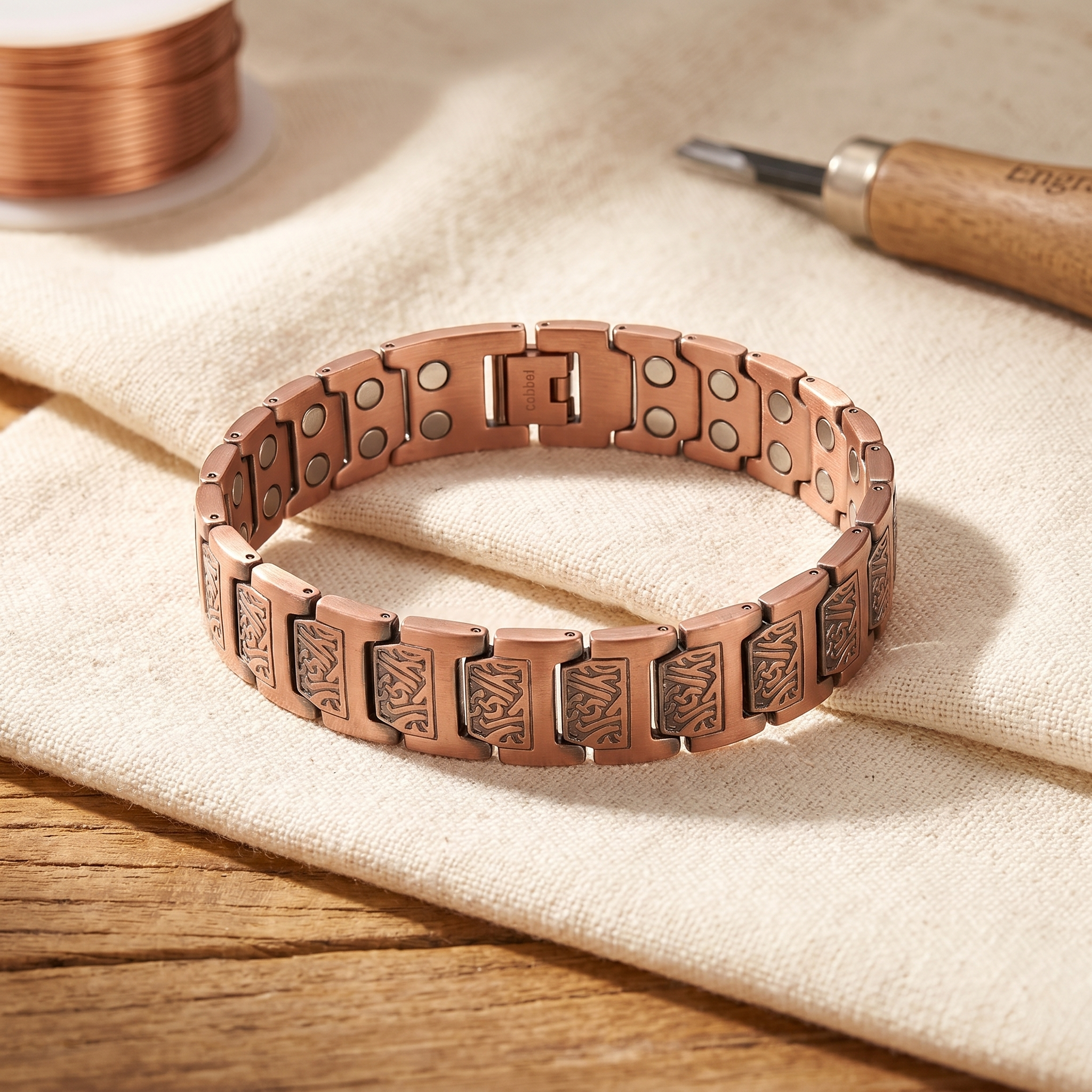 BRACELET EN CUIVRE GLEN HOMME