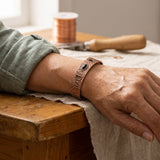 BRACELET EN CUIVRE BRUME