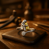 Tobby Adjustable Dog Lover Ring