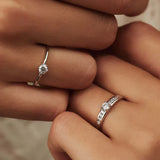 Mae Ring | White Gold