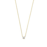 Cléa Stone Necklace | White Gold