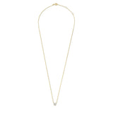 Cléa Moissanite Stone Necklace | Gold