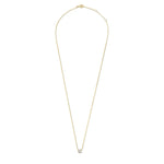 Cléa Moissanite Stone Necklace | Gold