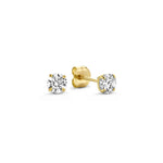DARA BRILLANE STONE BOUCLES D'OREILLES ENSEMBLE - OR