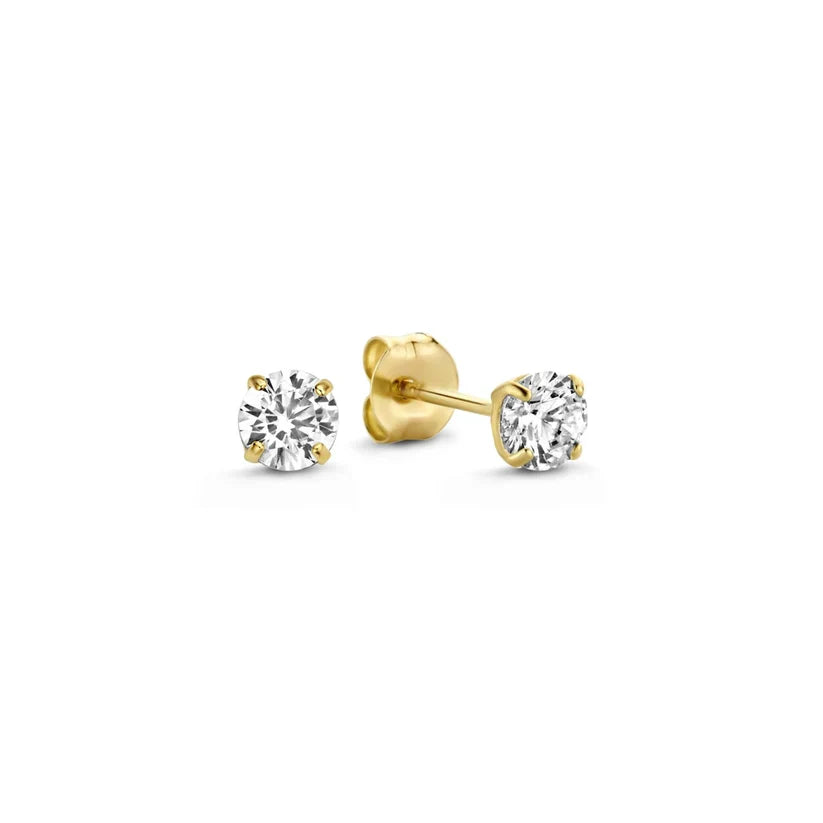 Larmes de Lune Stone Earrings Set - Gold
