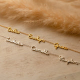 COLLIER DÉLICAT MULTI-PRÉNOMS