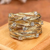 BAGUE VINTAGE OR
