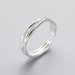 BAGUE VINTAGE MULTI-CROIX ARGENT