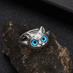 BAGUE VINTAGE JOYEUX ARGENT