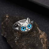 BAGUE VINTAGE JOYEUX ARGENT