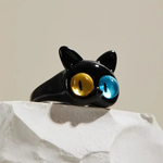BAGUE VINTAGE NOIR
