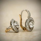 BOUCLES D'OREILLES VINTAGE | ARGENT