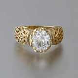 BAGUE ÉLÉGANT BLANC ZIRCONE