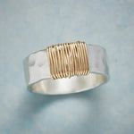 BAGUE VINTAGE | OR ARGENT