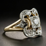 BAGUE ÉCLAT VINTAGE ZIRCONE
