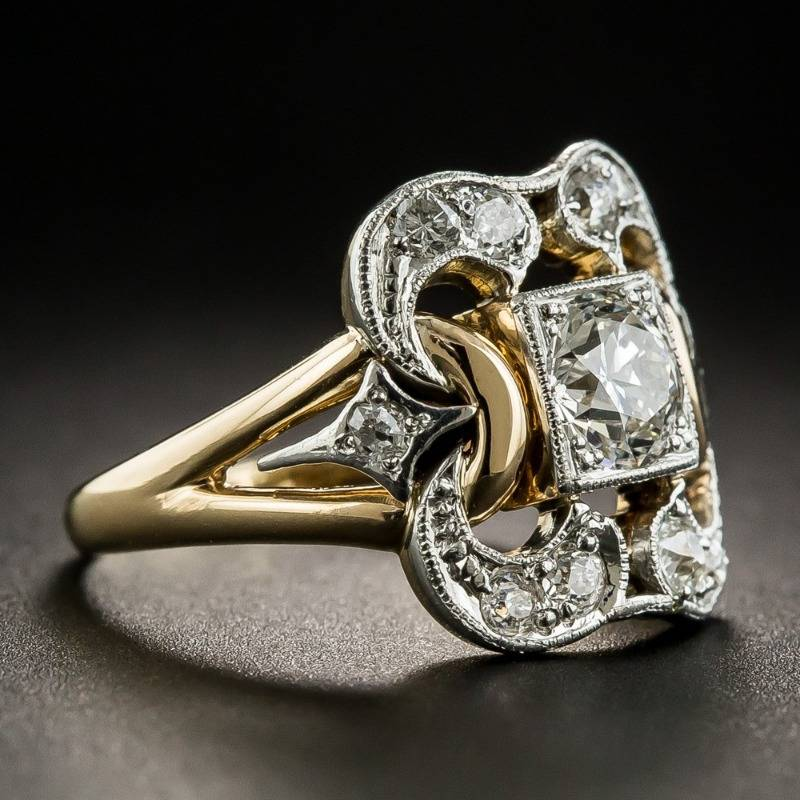 BAGUE ÉCLAT VINTAGE ZIRCONE
