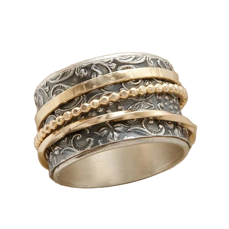 BAGUE VINTAGE ANTIQUE | OR ARGENT