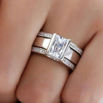 VINTAGE BAGUE CRISTAL | ARGENT