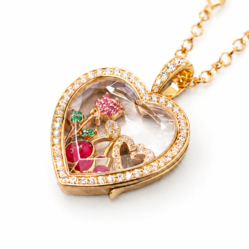 The Heart de Diamant Locket