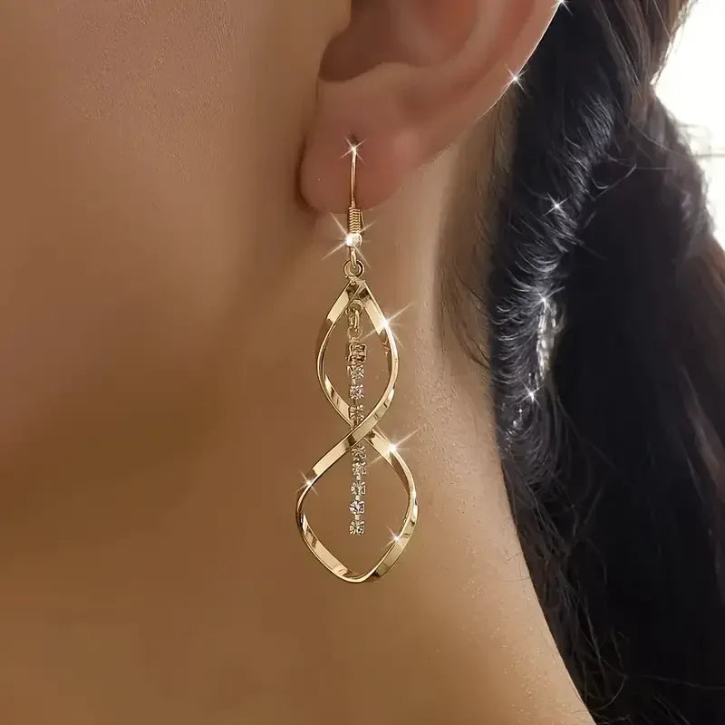 Boucles d'Oreilles Sunbeam Spirale | Or