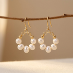 Baroque Pearl Stud Earrings
