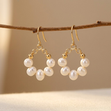 Baroque Pearl Stud Earrings