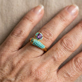 BAGUE TURQUOISE MINIMALISTE