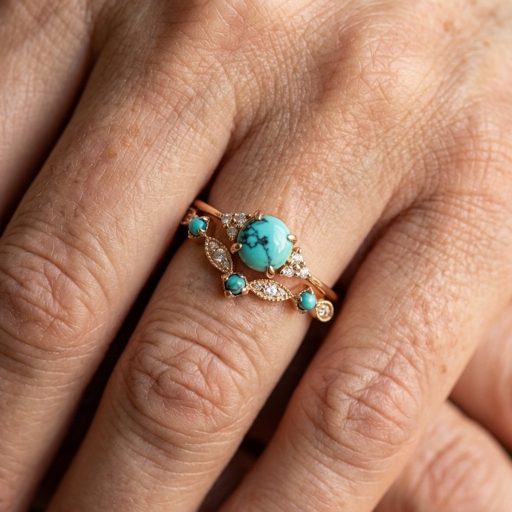 BAGUE TURQUOISE