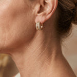 Gold Plated Bohemian Turquoise Bead Earrings