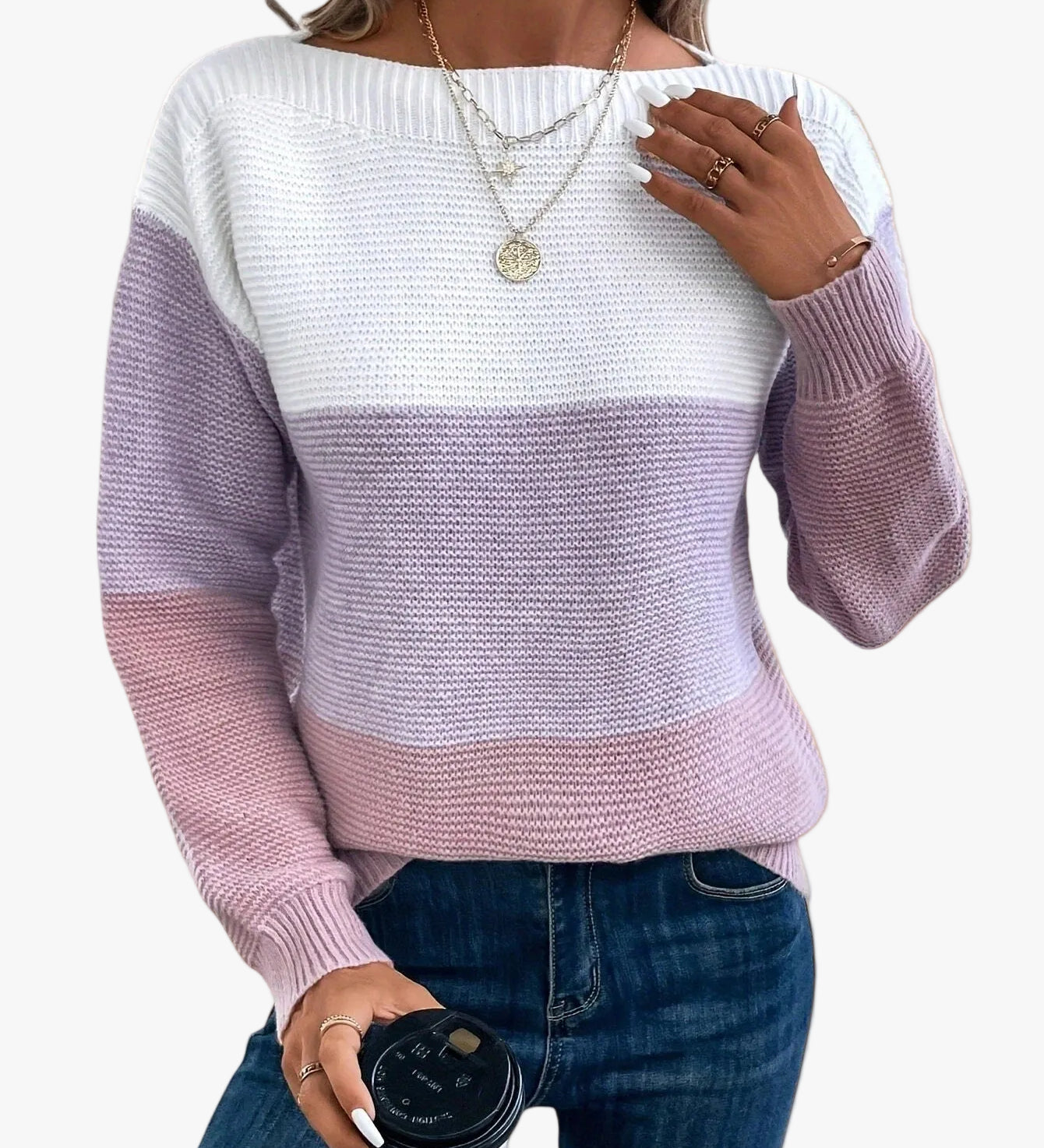 ÉLISE | PULL COL ROULÉ ÉLÉGANT