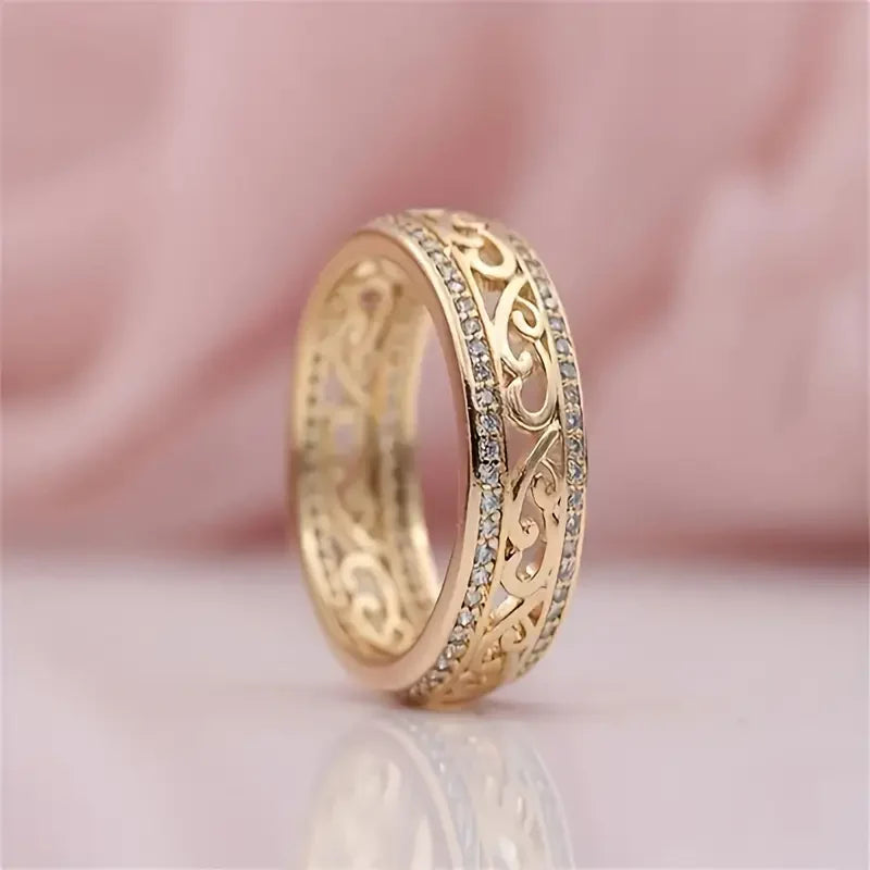 Bague Brillant Ajouré Or | Or