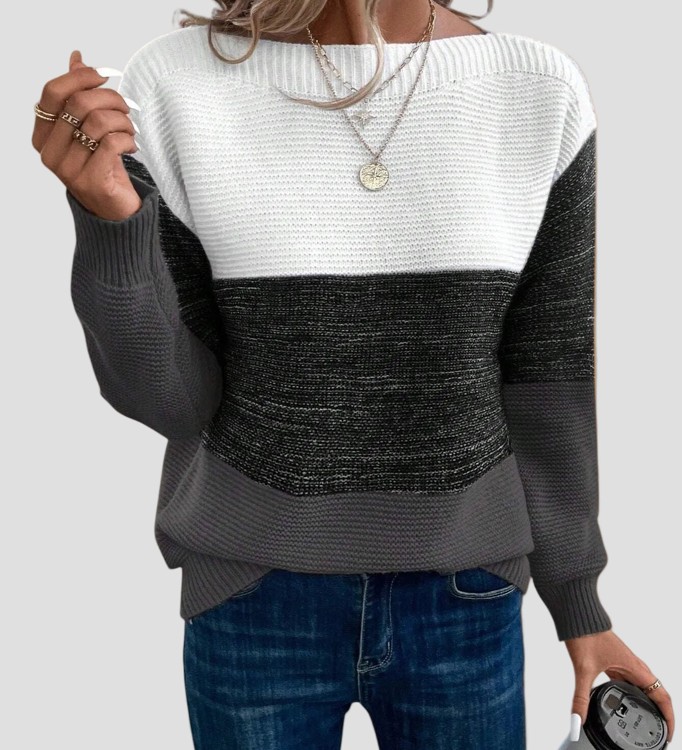 ÉLISE | PULL COL ROULÉ ÉLÉGANT