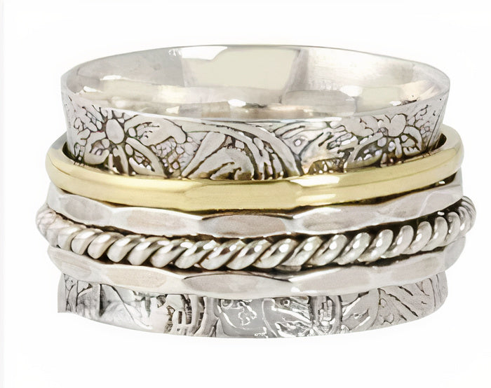 BAGUE VINTAGE ORETARGENT