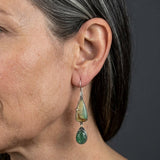 Bohemian Turquoise Drop Earrings