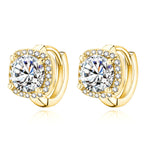 BOUCLES D'OREILLES CARRÉ | OR