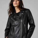 CAPUCINE | VESTE EN SIMILICUIR