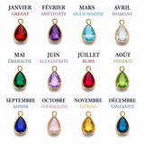 PERSONNALISÉ BRACELET PHOTO AVEC VOTRE PHOTO - BIRTHSTONE