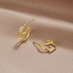 BOUCLES D'OREILLES CRISTAL