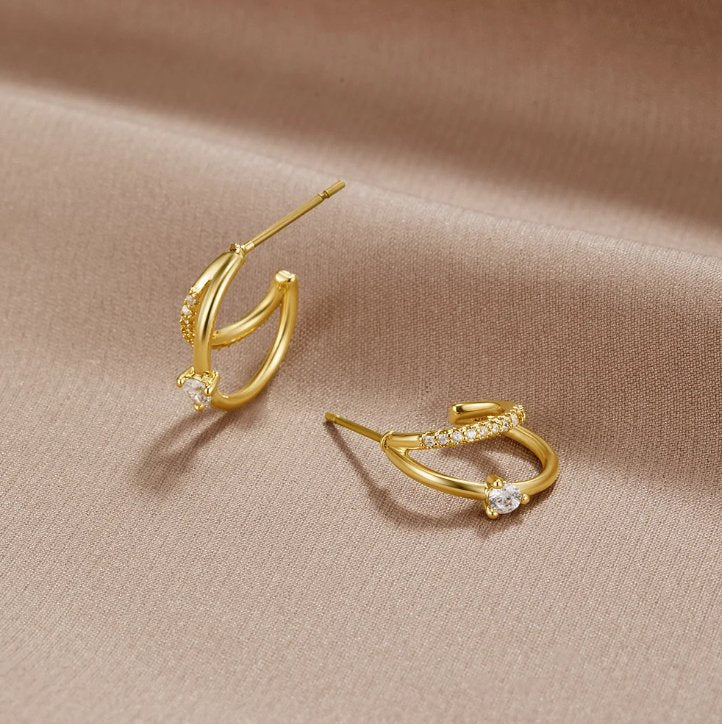 Artie Crystal - Earrings