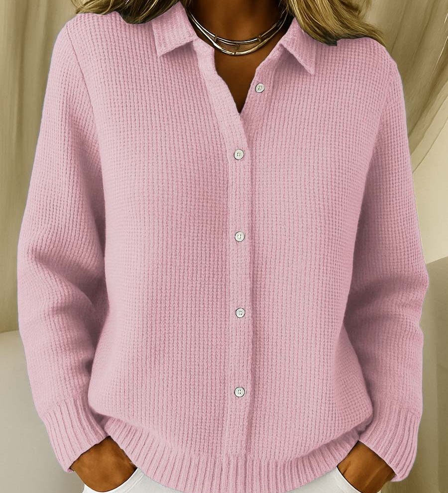 AMARI | CARDIGAN GAUFRÉ TRICOTÉ CLASSIQUE