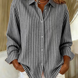 LOUISE | CARDIGAN TRICOTÉ À RAYURES