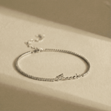 BRACELET PERSONNALISÉ AVEC PRÉNOM ET ZIRCONE