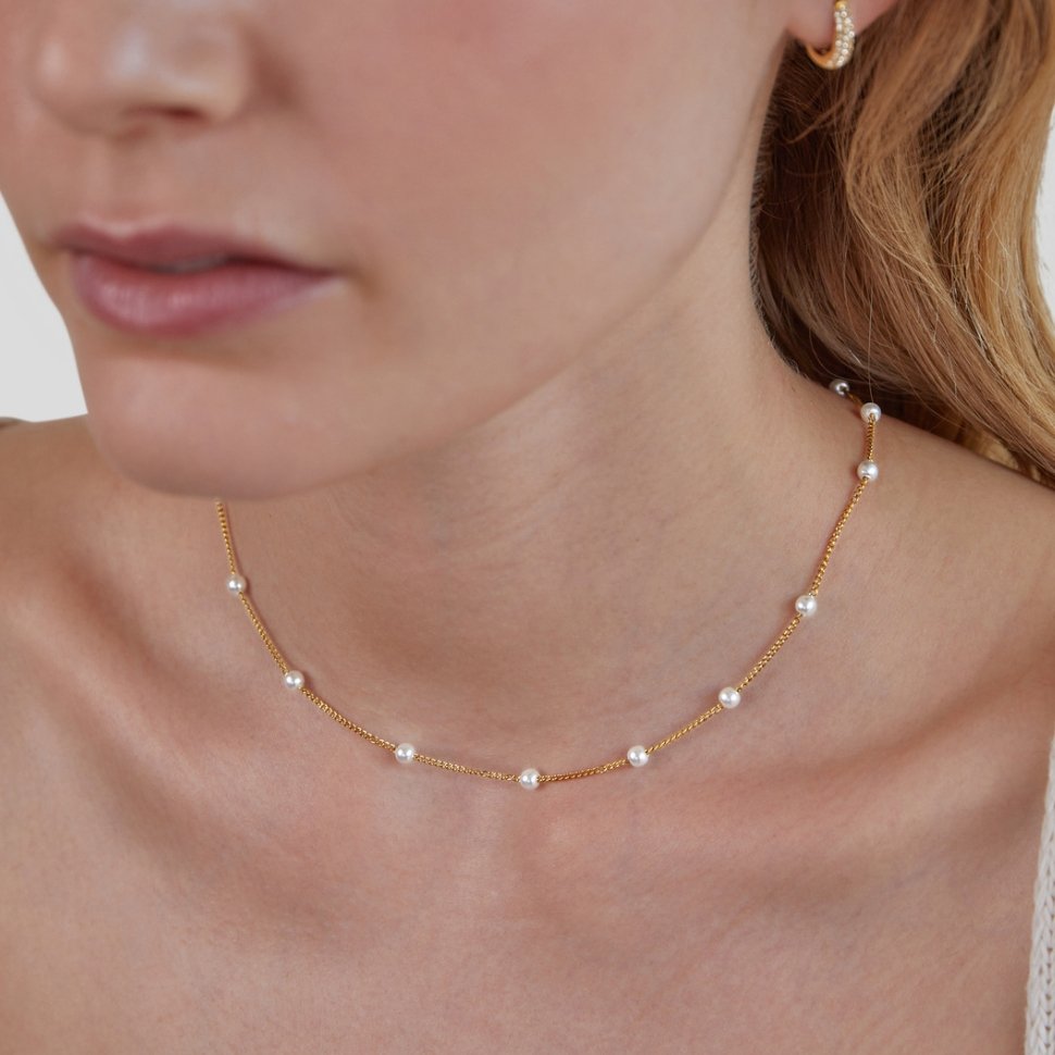 COLLIER PERLES | OR