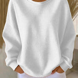 SCARLET | PULL GAUFRÉ TRICOTÉ