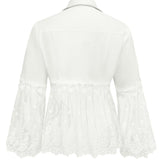 SUNNELACE | VESTE À PANNEAUX EN DENTELLE