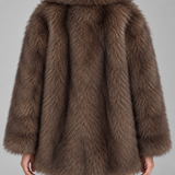 MAGALI | VESTE EN FAUSSE FOURRURE OVERSIZE