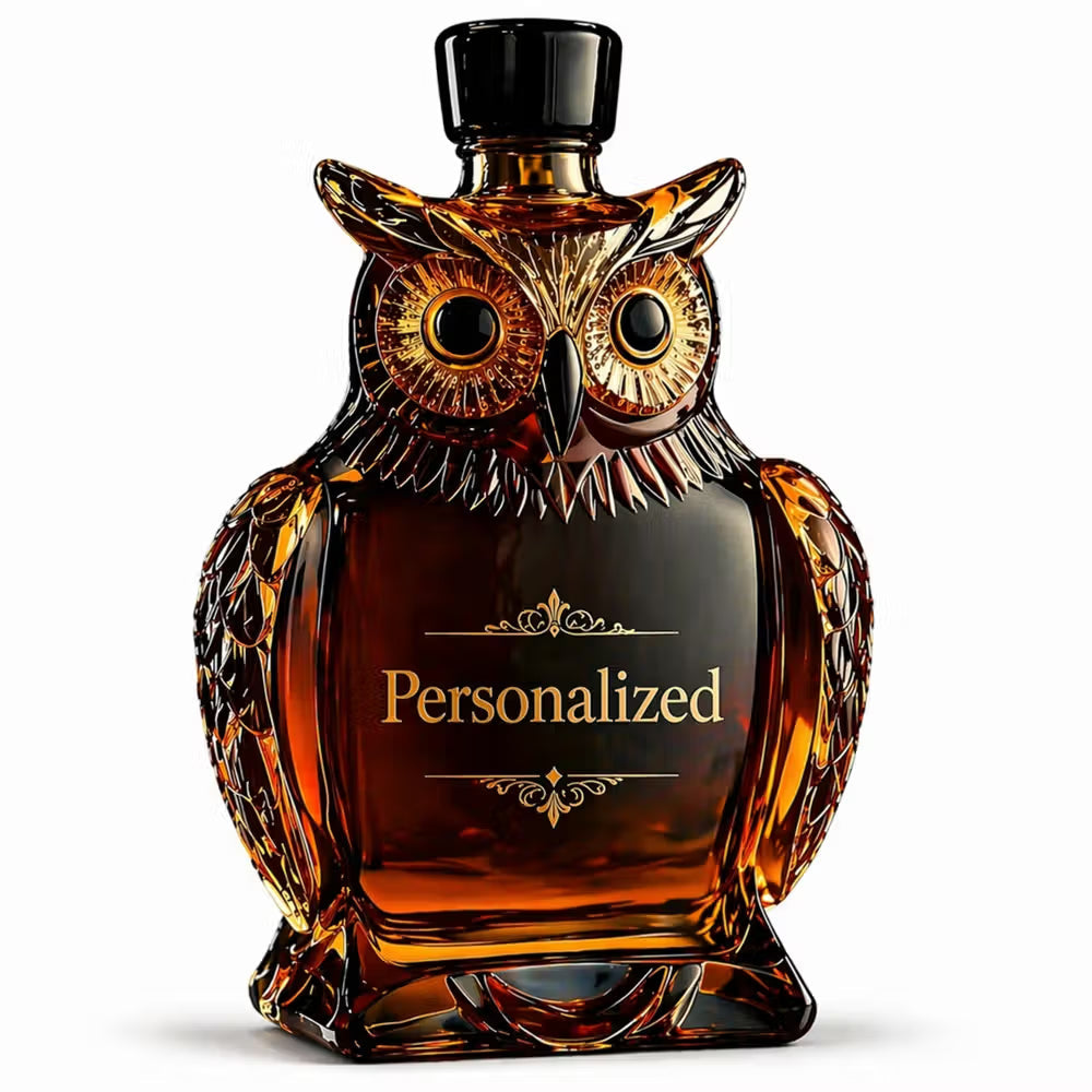Édition Hibou Personnalisée | Carafe à Whisky