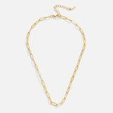 Clip Gold Necklace