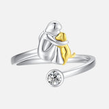 Tobby Adjustable Dog Lover Ring