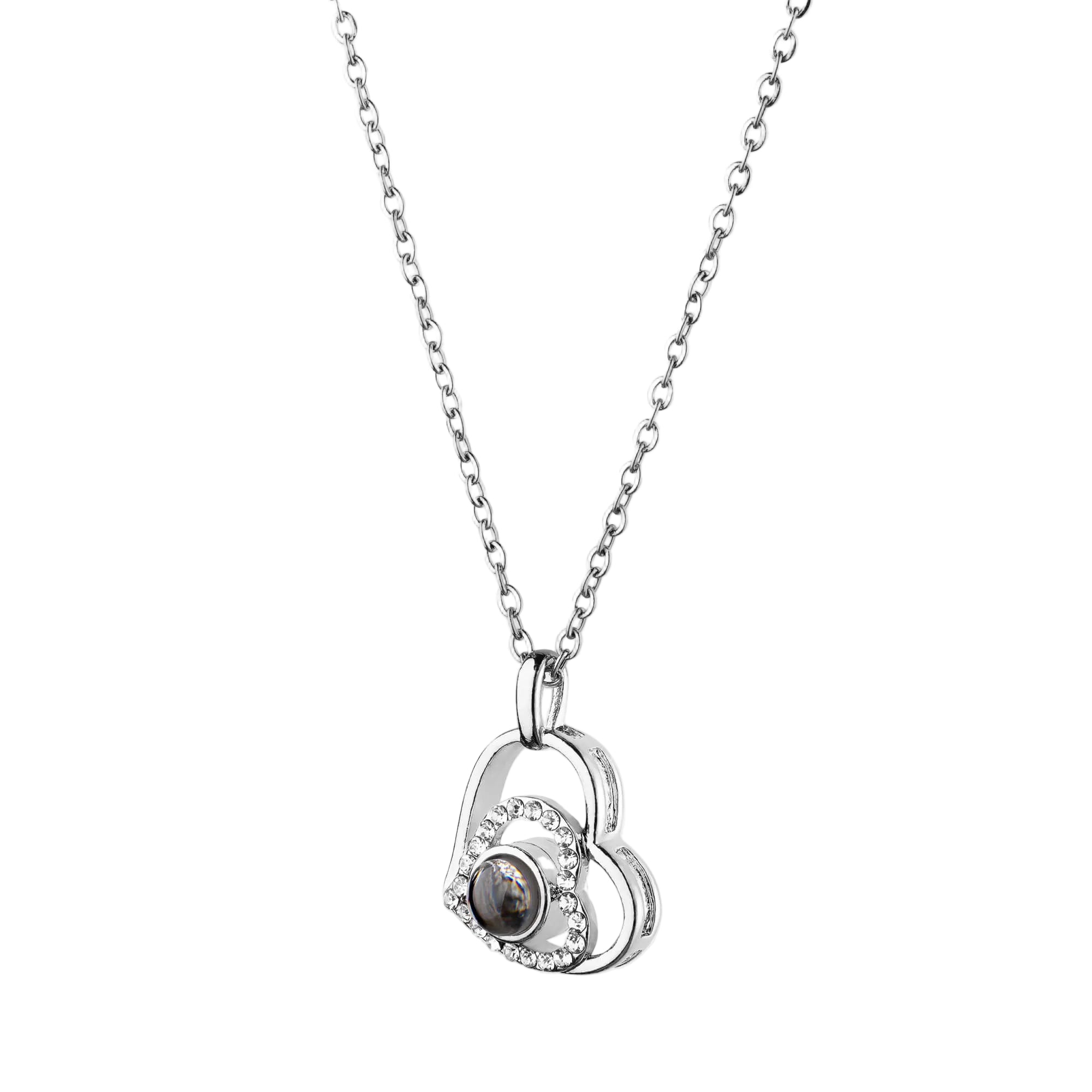 Collier Cœur Photo Personnalisé